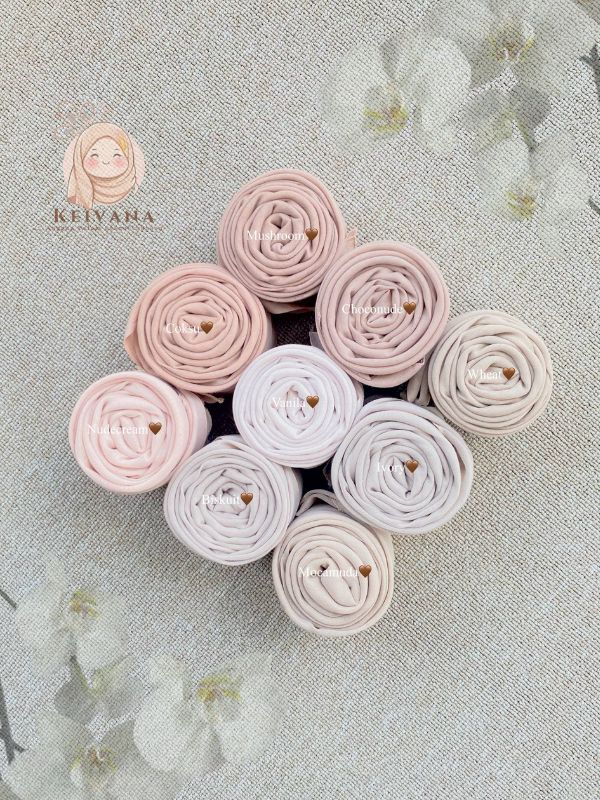 Hijab KEI-03 - Soft Mocha