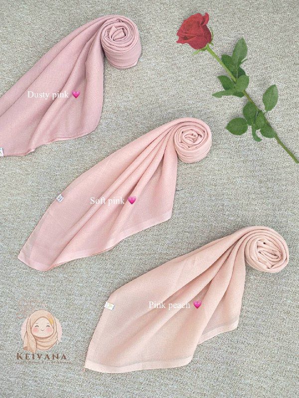 Hijab KEI-06 - Mauve Pink